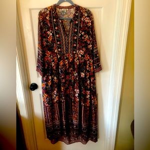 Beautiful sought after XL Boho Maxi from Piper and Scoot!